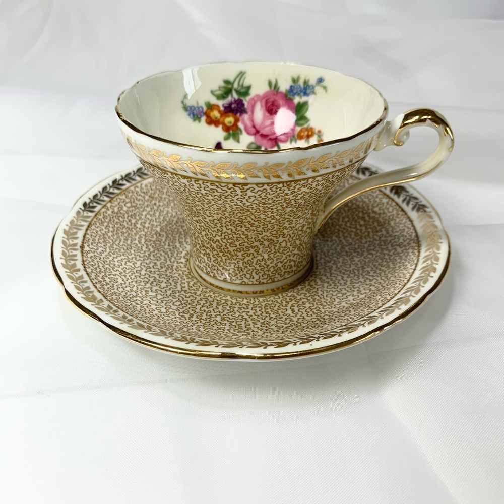 Aynsley Tea Cup and Saucer